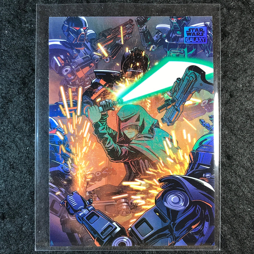 2025 Star Wars Chrome Galaxy MASTERHOOD Base Refractor #41