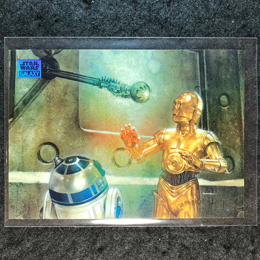2025 Star Wars Chrome Galaxy I DON'T THINK THEY'RE GOING TO LET Refractor #47