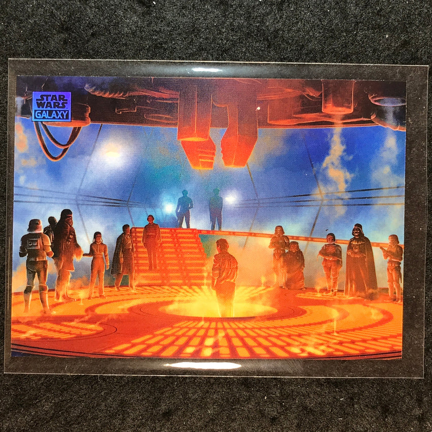 2025 Star Wars Chrome Galaxy CARBONITE CHAMBER Base Refractor #48