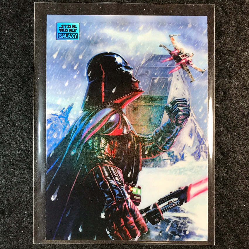 2025 Star Wars Chrome Galaxy NARROW ESCAPE Base Refractor #4