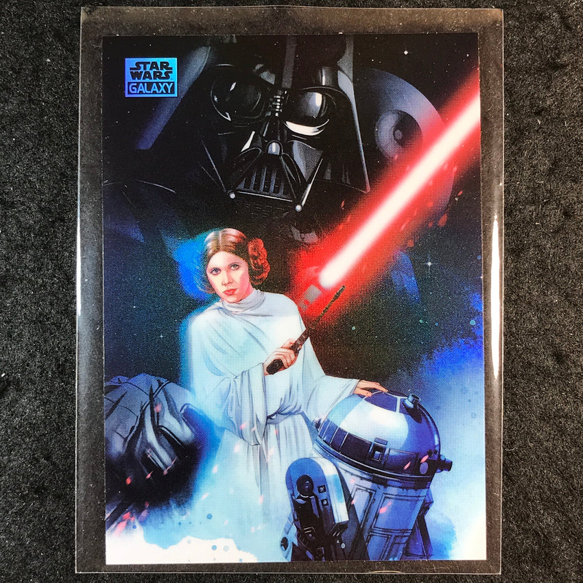 2025 Star Wars Chrome Galaxy OUR MOST DESPERATE HOUR Base Refractor #50