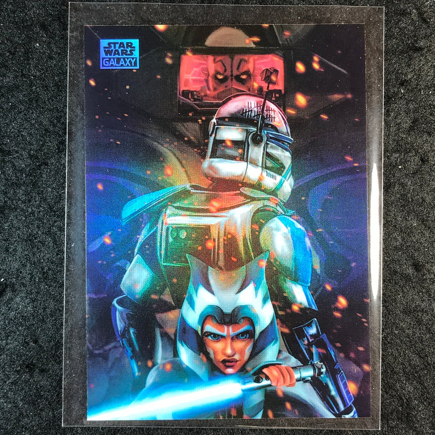 2025 Star Wars Chrome Galaxy SHATTERED Base Refractor #53