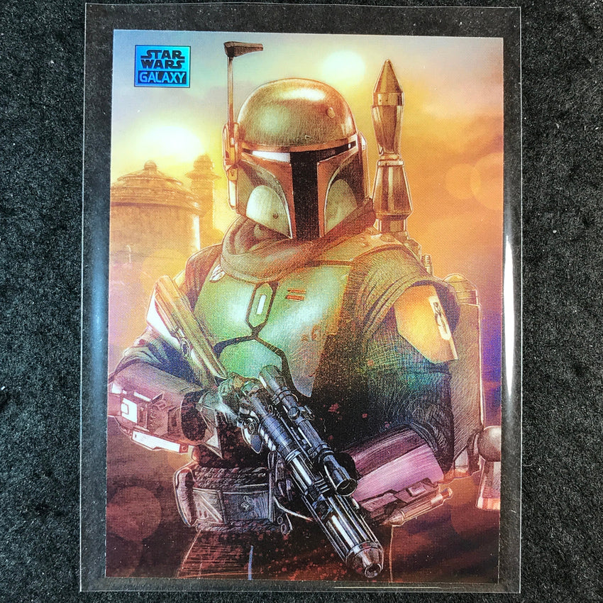 2025 Star Wars Chrome Galaxy RULE WITH RESPECT Base Refractor #54