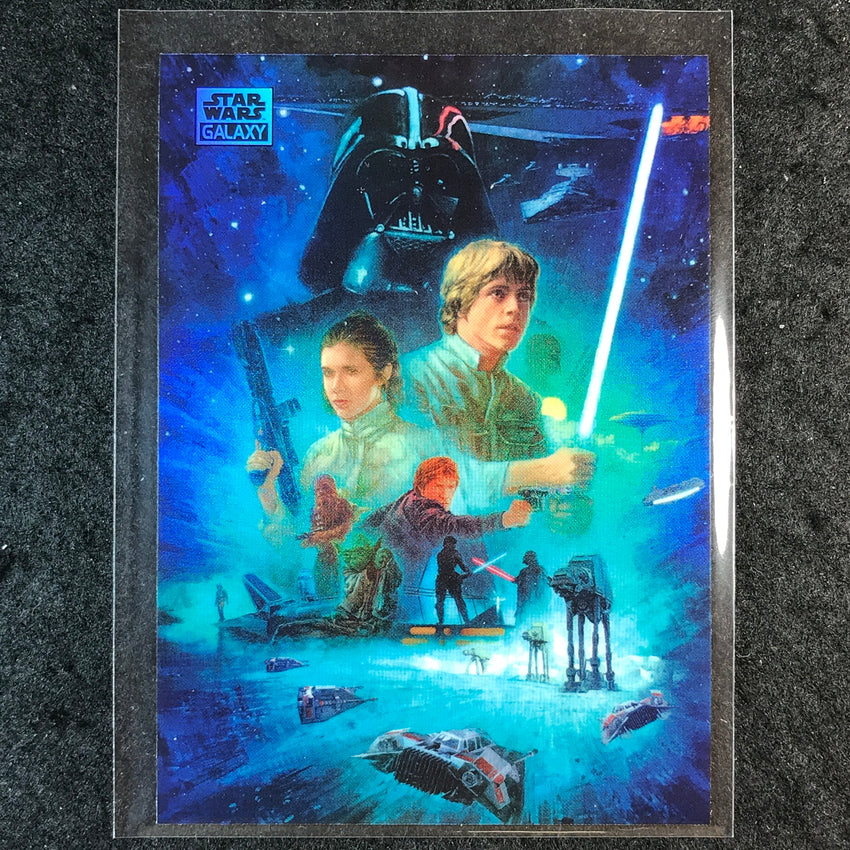 2025 Star Wars Chrome Galaxy MAKING A JEDI Base Refractor #55