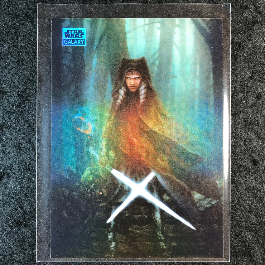 2025 Star Wars Chrome Galaxy ALONE I STAND Base Refractor #58