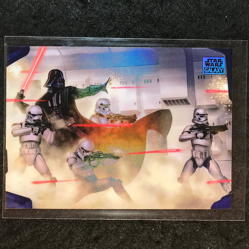 2025 Star Wars Chrome Galaxy DARK ENTRANCE Base Refractor #61