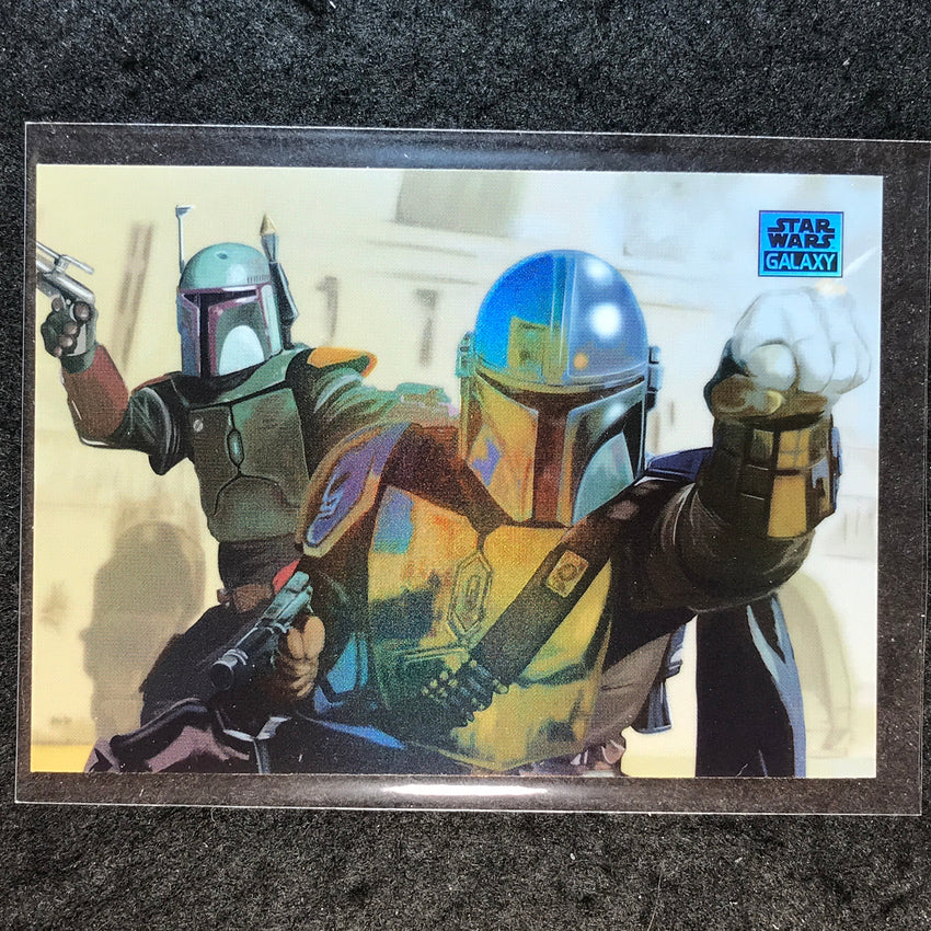 2025 Star Wars Chrome Galaxy I'VE GOT YOUR BACK Base Refractor #62