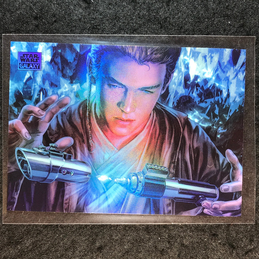 2025 Star Wars Chrome Galaxy THE KYBER CRYSTAL Base Refractor #63