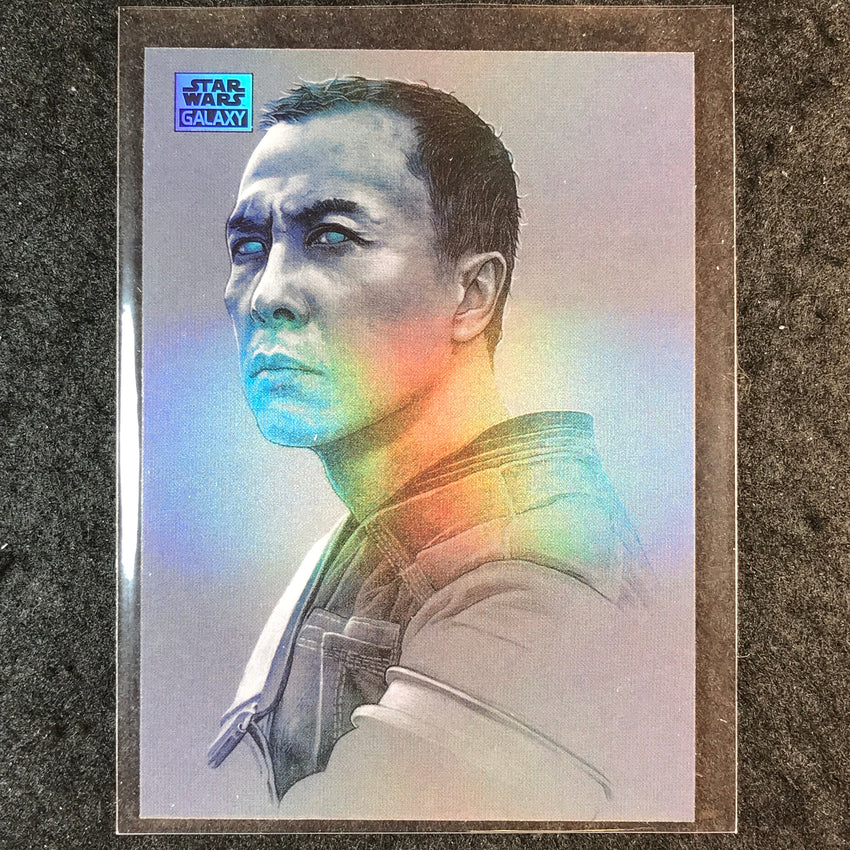 2025 Star Wars Chrome Galaxy CHIRRUT IMWE Base Refractor #67