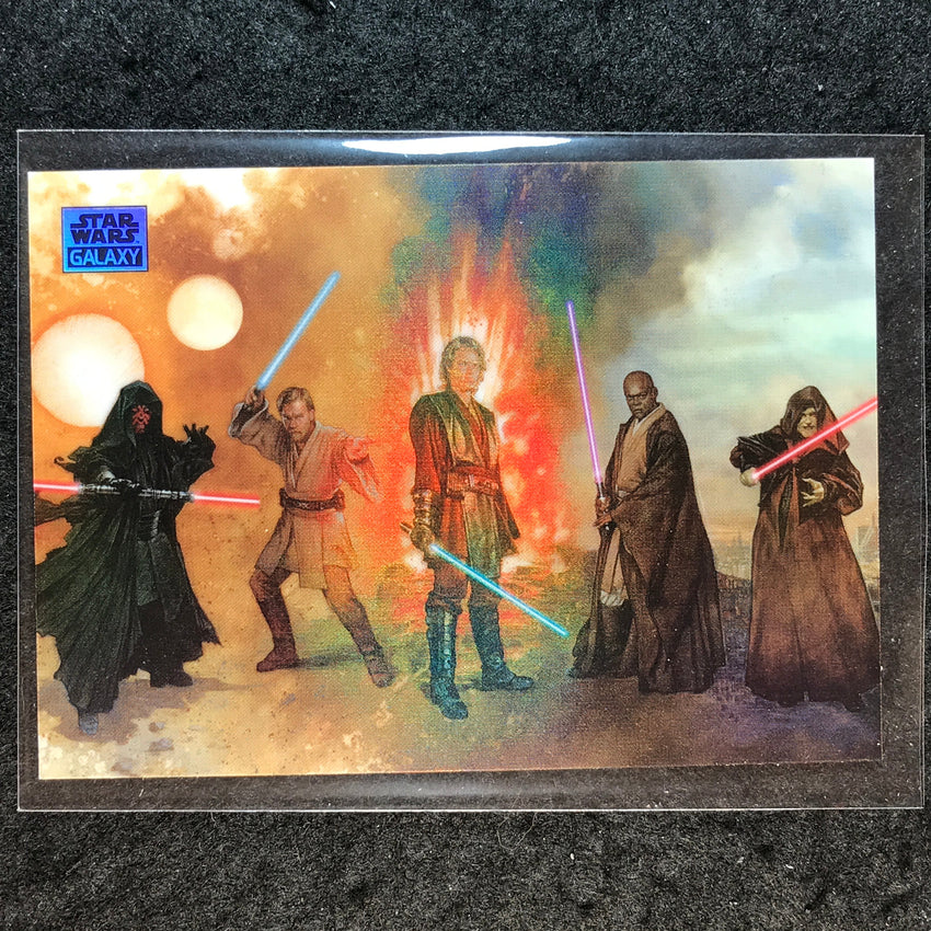 2025 Star Wars Chrome Galaxy FALL OF THE JEDI Base Refractor #68