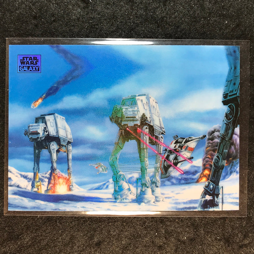 2025 Star Wars Chrome Galaxy HOTH BATTLE Base Refractor #72