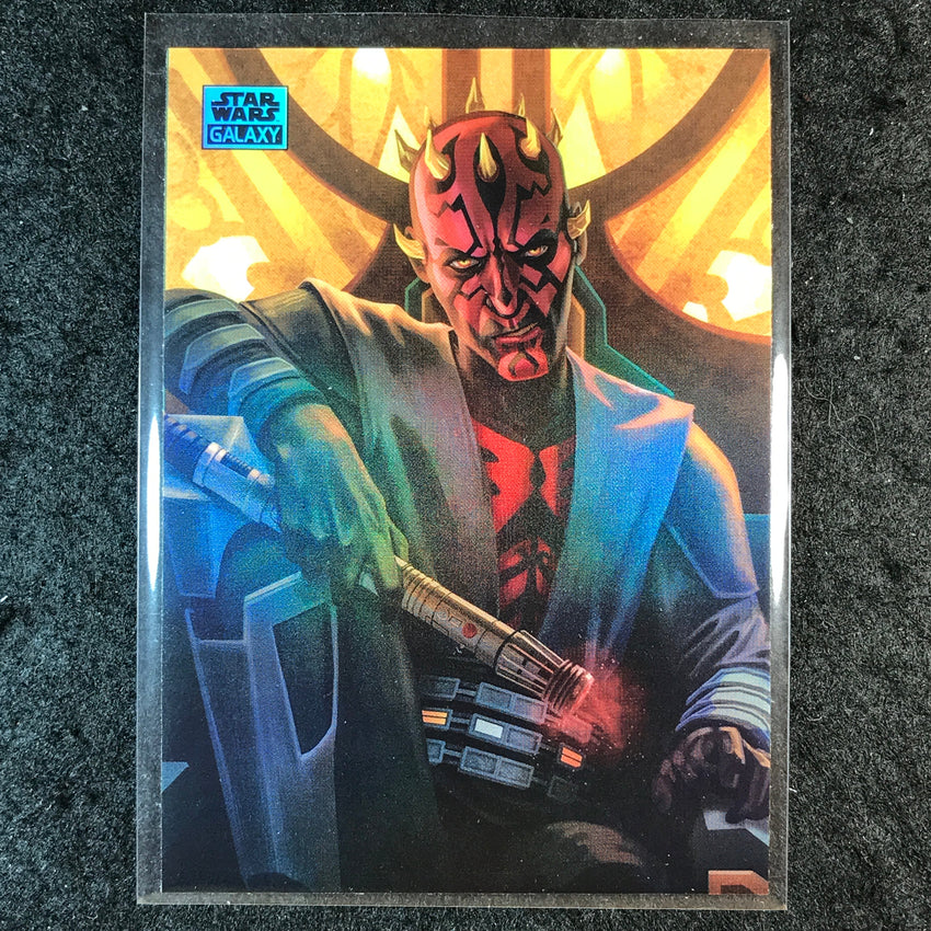 2025 Star Wars Chrome Galaxy USURPER Base Refractor #75