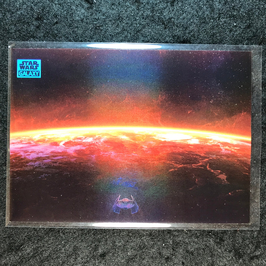 2025 Star Wars Chrome Galaxy MUSTAFAR Base Refractor #78