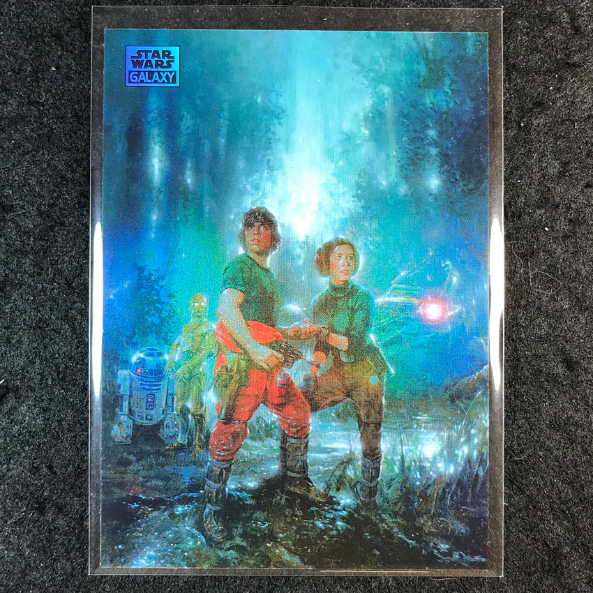 2025 Star Wars Chrome Galaxy SEPARATED AT BIRTH Base Refractor #82