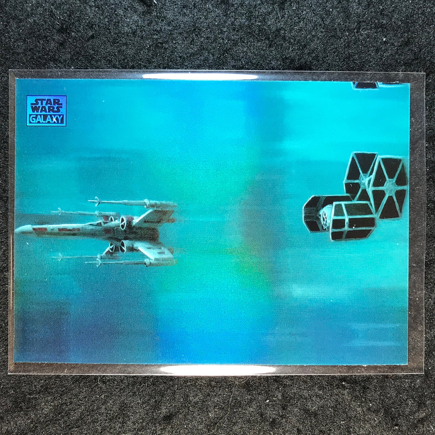 2025 Star Wars Chrome Galaxy TRENCH RUN Base Refractor #83