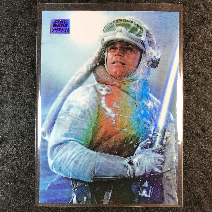 2025 Star Wars Chrome Galaxy THE LIFE OF LUKE SKYWALKER Base Refractor #84