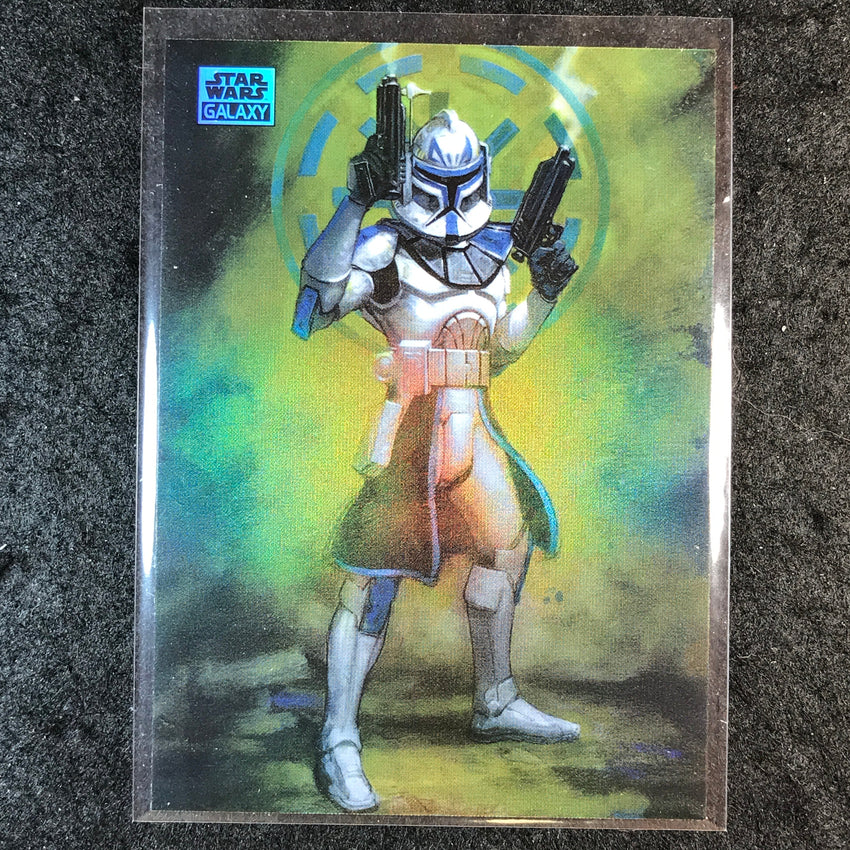 2025 Star Wars Chrome Galaxy CAPTAIN OF THE 501ST Base Refractor #89