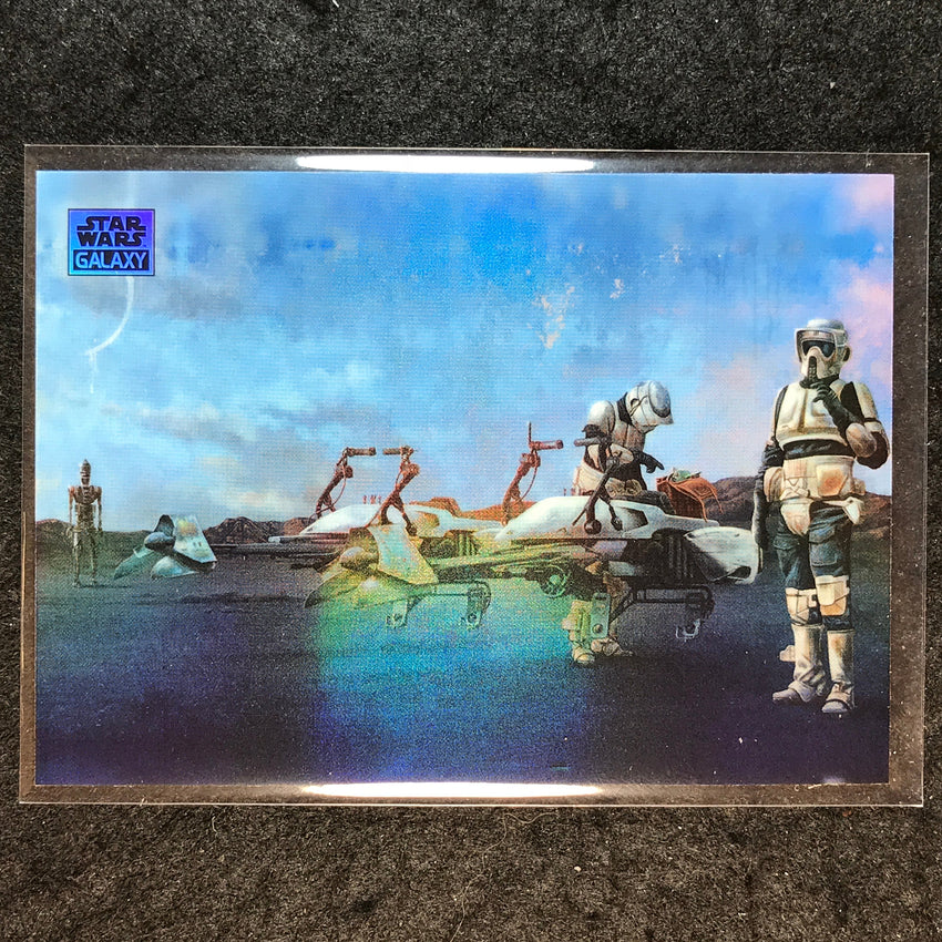 2025 Star Wars Chrome Galaxy CHECKPOINT Base Refractor #93