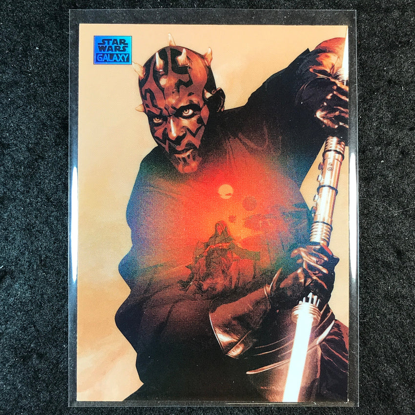 2025 Star Wars Chrome Galaxy AT LAST WE WILL HAVE REVENGE Base Refractor #98