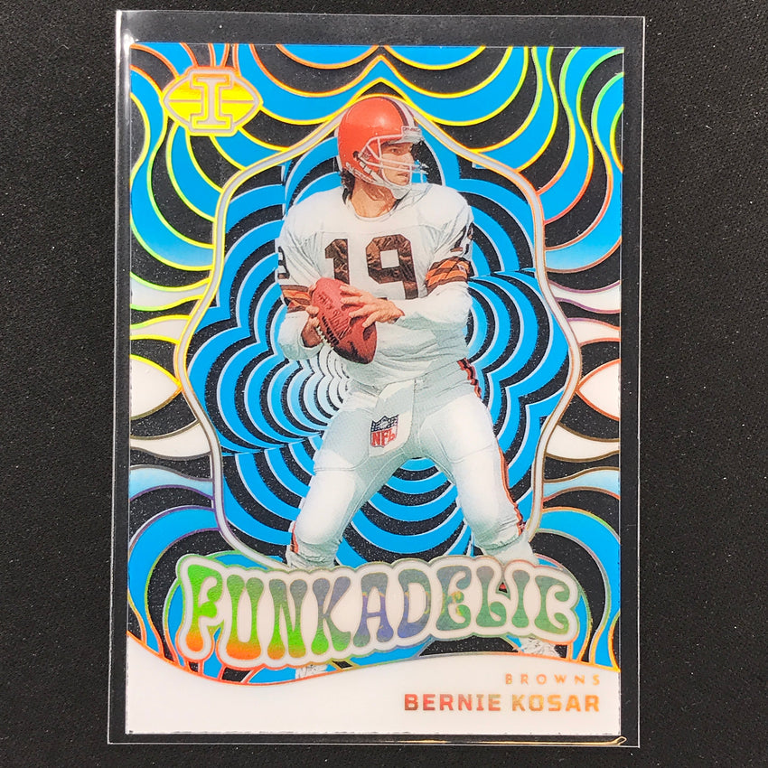 2023 Illusions Football Bernie Kosar Funkadelic Light Blue 260/299 #1