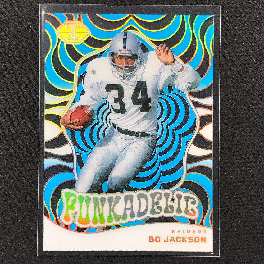 2023 Illusions Football Bo Jackson Funkadelic Light Blue 193/299 No 2