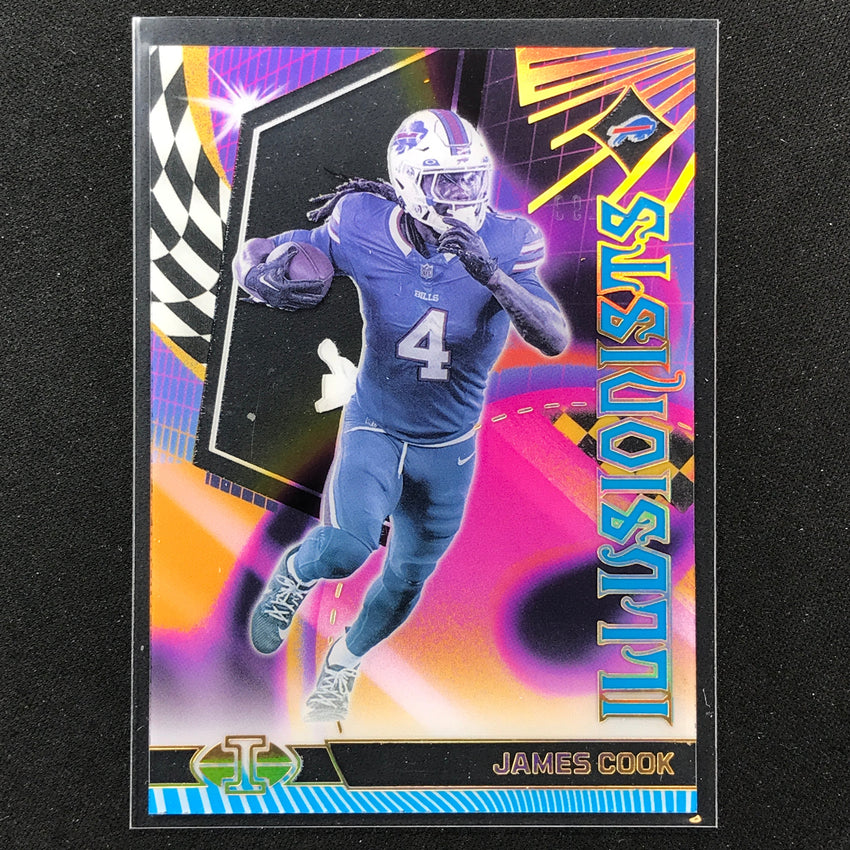 2023 Illusions Football James Cook Illusionists Light Blue 138/299 #5