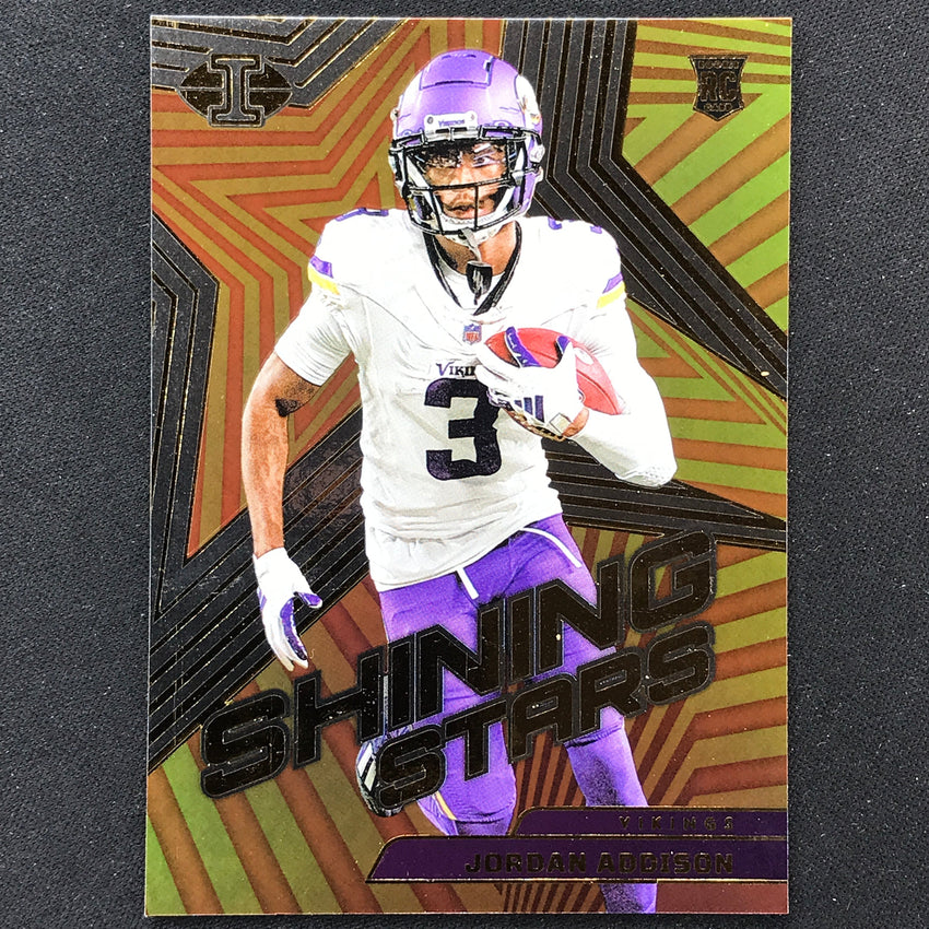 2023 Illusions Football Jordan Addison Shining Stars Rookie Base #22