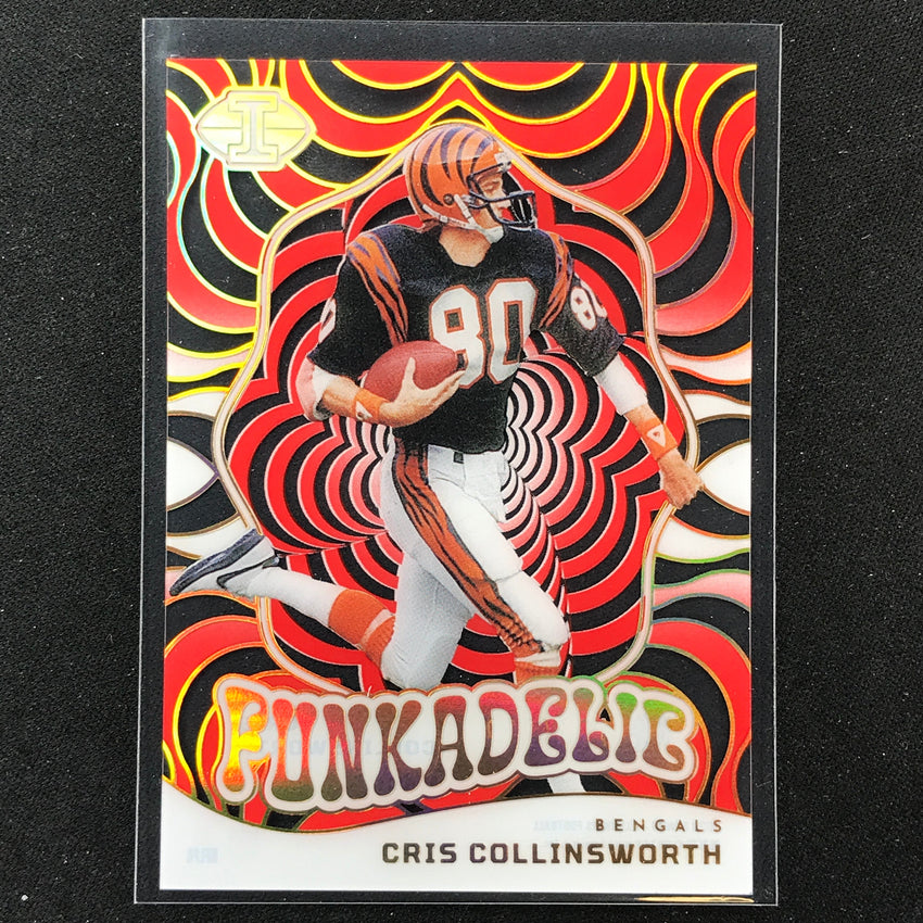 2023 Illusions Football Cris Collinsworth Funkadelic Red 166/199 #4