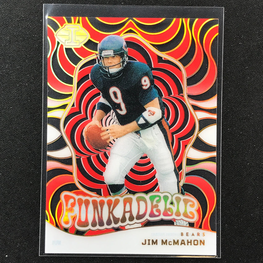 2023 Illusions Football Jim Mcmahon Funkadelic Red 193/199 #8