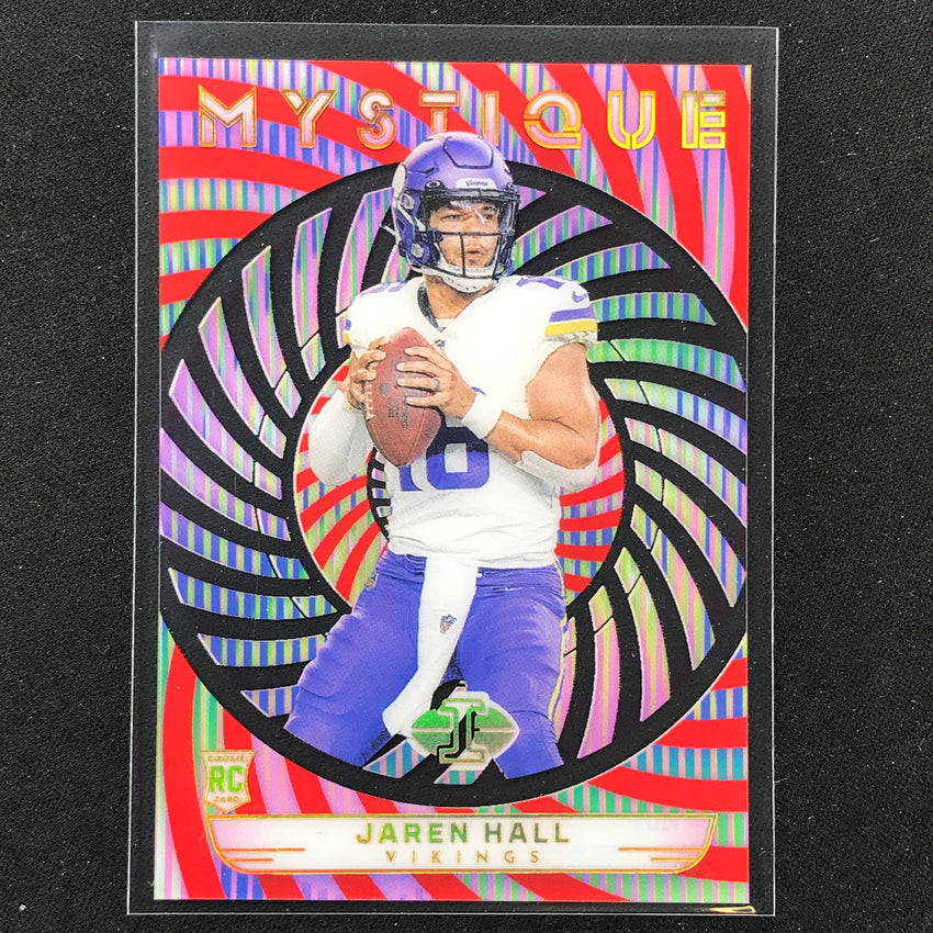 2023 Illusions Football Jaren Hall Mystique Rookie Red 49/199 #16