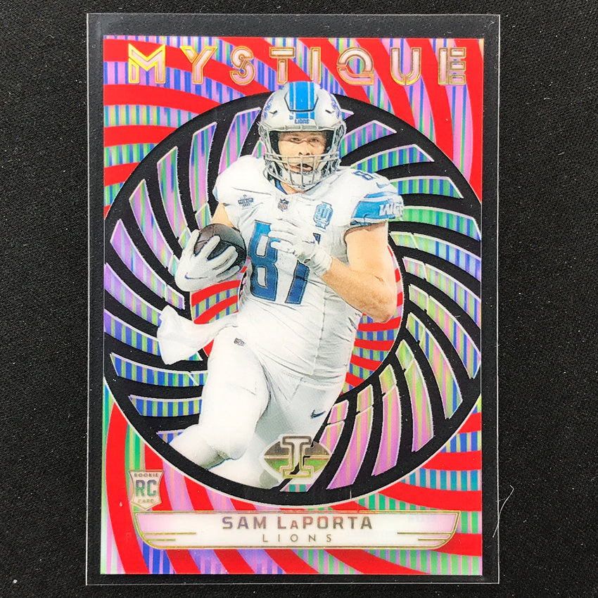 2023 Illusions Football Sam Laporta Mystique Rookie Red 194/199 No 31