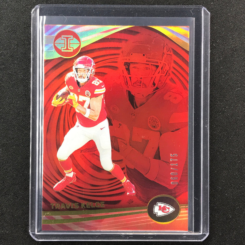 2023 Illusions Football TRAVIS KELCE Base Red Trophy 60/175 #55