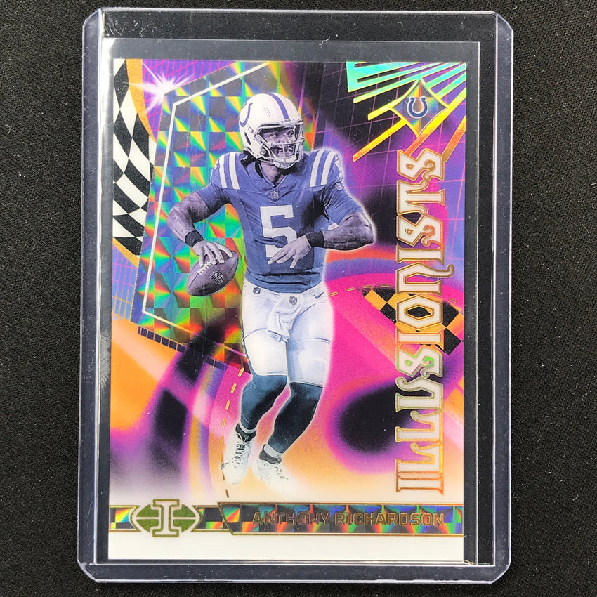 2023 Illusions Football Anthony Richardson Illusionists Rookie Mosaic No 10