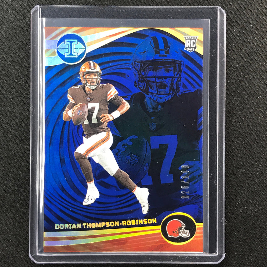 2023 Illusions Football Dorian Thompson-robinson Rookie Base Blue 126/149 #26