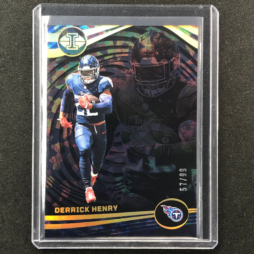 2023 Illusions Football Derrick Henry Base Black Ice Trophy 57/99