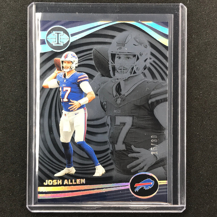 2023 Illusions Football Josh Allen Base Wild Card Trophy 15/30