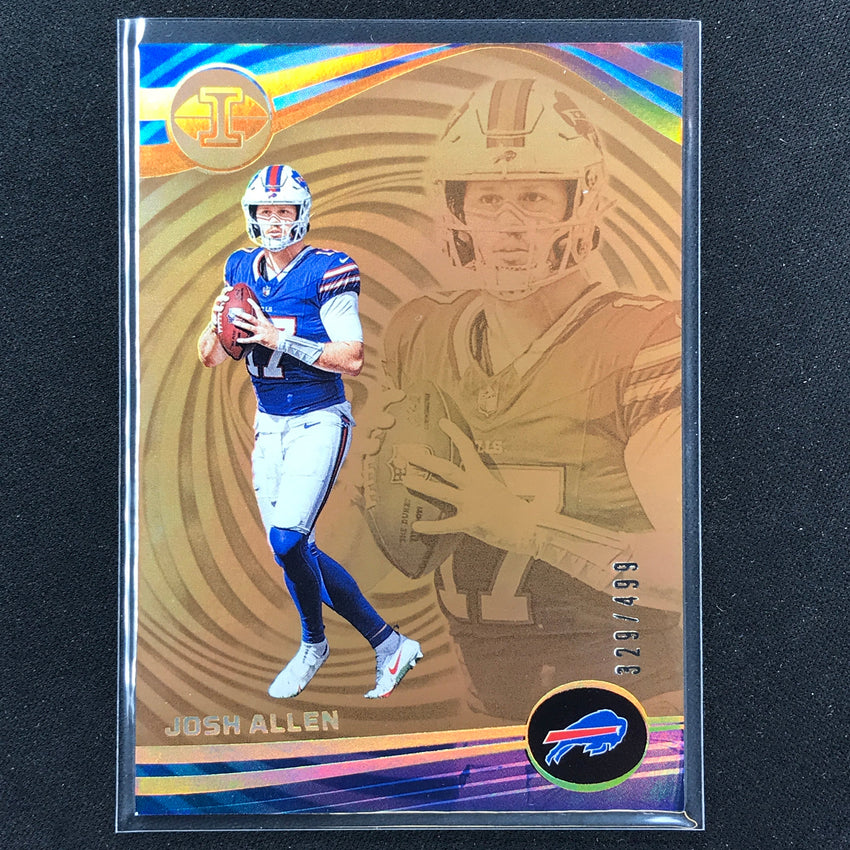 2023 Illusions Football JOSH ALLEN Base Bronze Trophy 329/499 #11