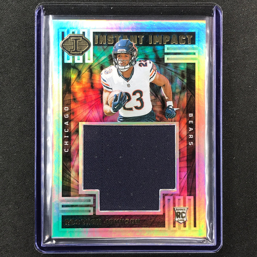 2023 Illusions Football Roschon Johnson Instant Impact Rookie Jersey Relic #Rjn