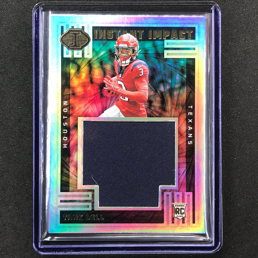 2023 Illusions Football Tank Dell Instant Impact Rookie Jersey Relic #Tdl