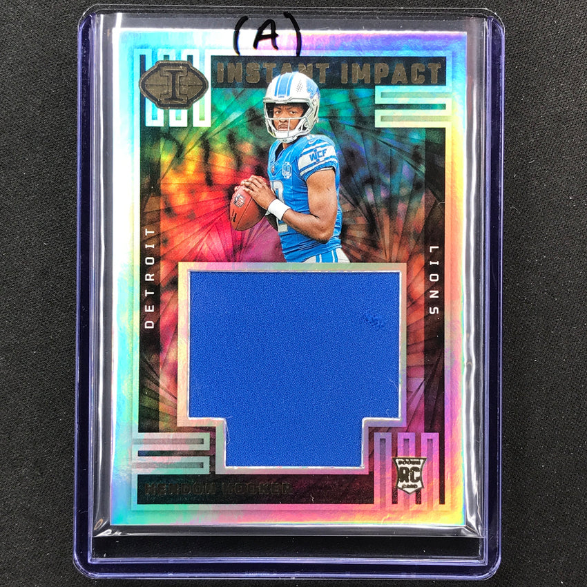 2023 Illusions Football HENDON HOOKER Instant Impact Rookie Jersey #HHR (A)