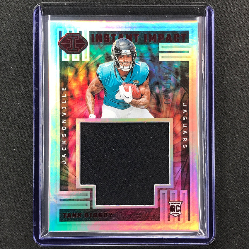 2023 Illusions Football Tank Bigsby Instant Impact Rookie Jersey Red 39/199