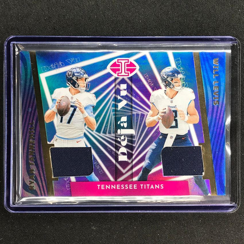 2023 Illusions Football Ryan Tannehill Will Levis Deja Vu Rookie Jersey #Tl