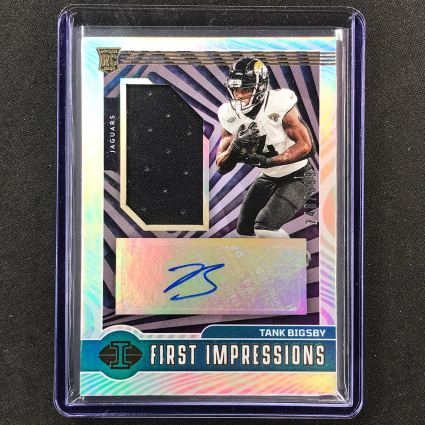 2023 Illusions Football Tank Bigsby First Impressions Rookie Jersey Auto 248/399