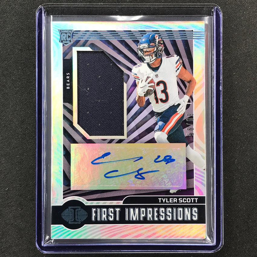 2023 Illusions Tyler Scott First Impressions Rookie Jersey Auto Blue 56/99