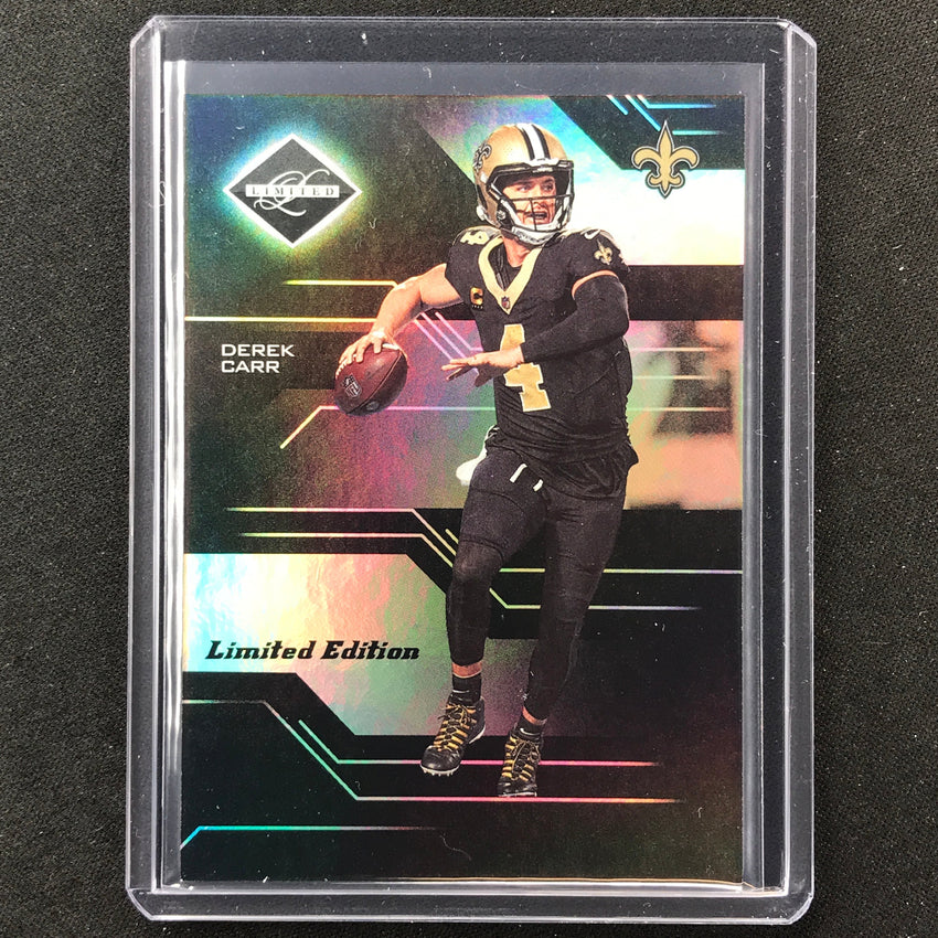 2023 Limited Football Dereck Carr2005 Limited Tribute Limited Edition No 15
