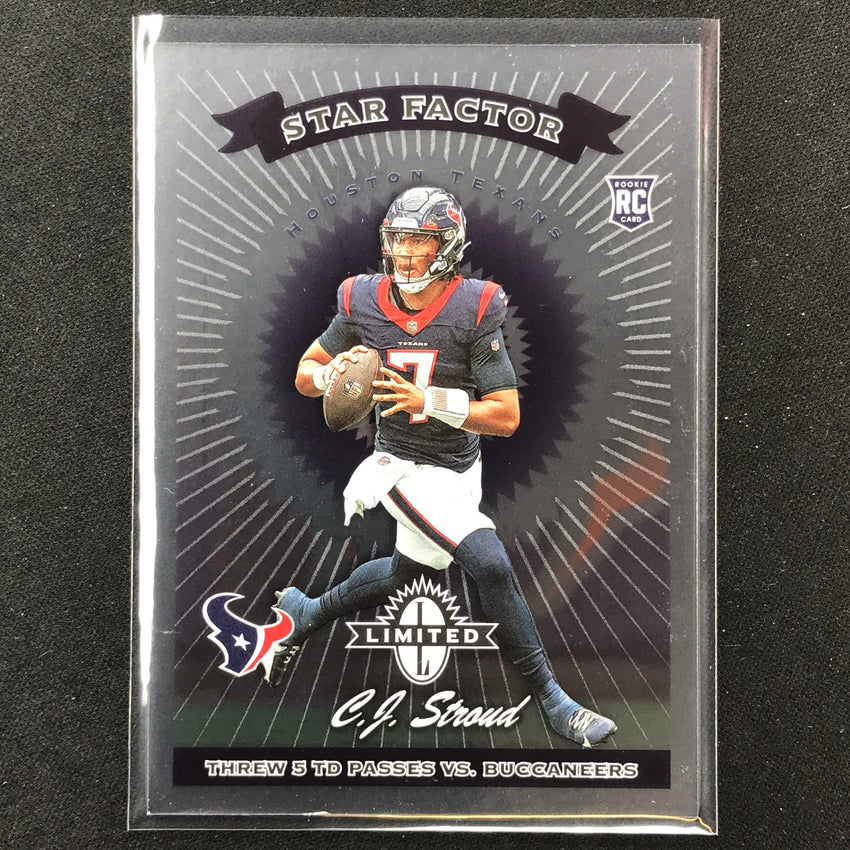 2023 Limited Football C.j. Stroud 1997 Limited Exposure Rookie Base No 24