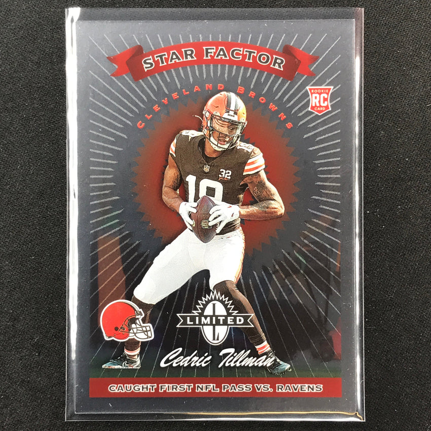2023 Limited Football Cedric Tillman 1997 Limited Exposure Rookie Base #25