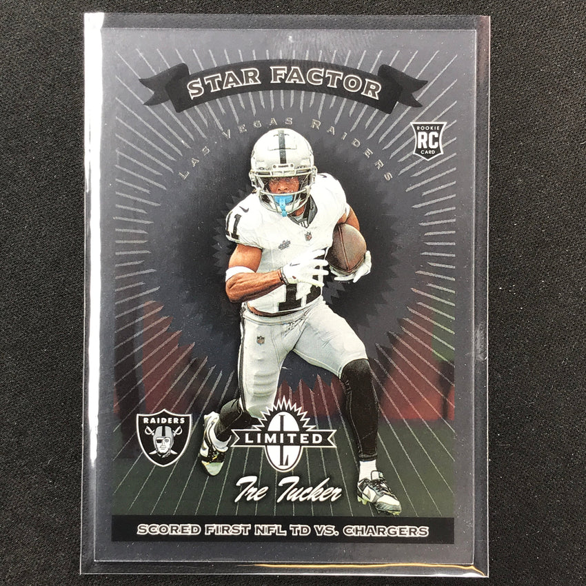 2023 Limited Football Tre Tucker 1997 Limited Exposure Rookie Base #58