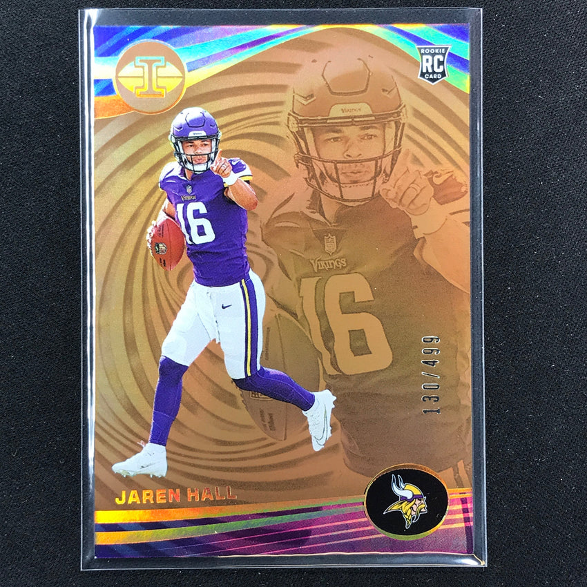 2023 Illusions Football Jaren Hall Rookie Base Bronze Trophy 130/499 #74