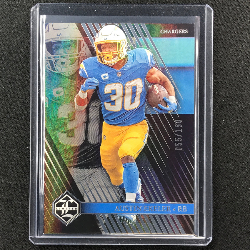2023 Limited Football Austin Ekeler Base Silver Spotlight 55/150
